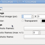 gollage - GTK+ collage Settings