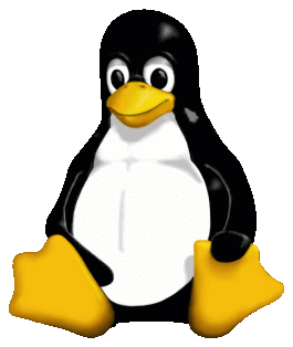 Tux, as originally drawn by Larry Ewing